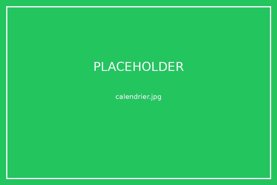 Calendrier scolaire 2025‑2026